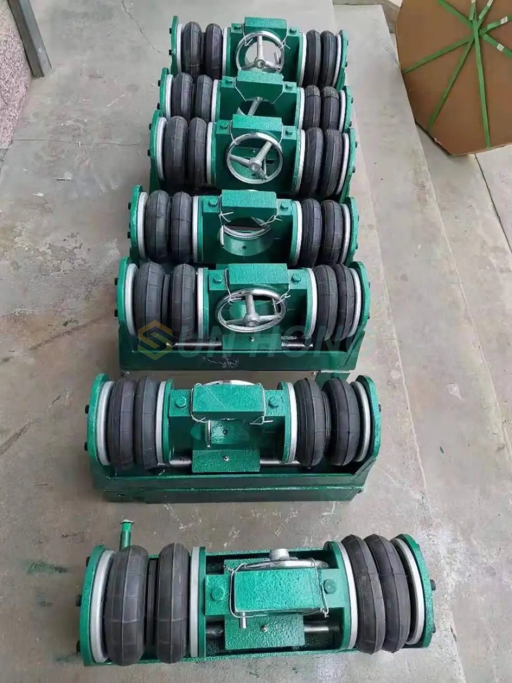 دستگاه کاغذی پنوماتیک پارچه رونق