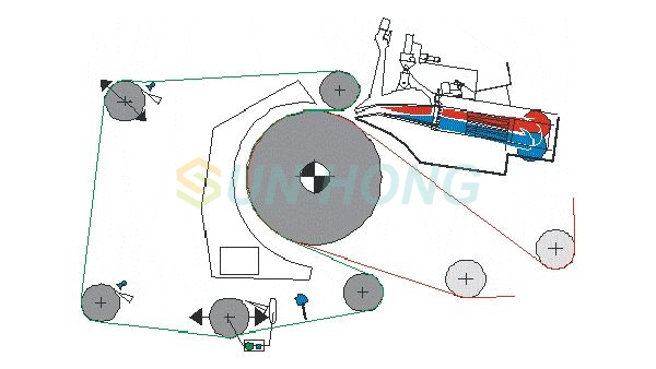 پارچه تشکیل دهنده کاغذ بافت