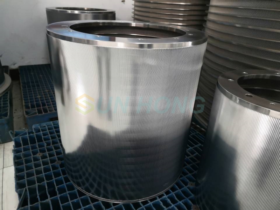 سبد صفحه نمایش غربالگری خمیر کاغذ