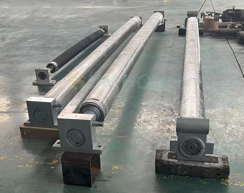 رول خمیده کمان برای دستگاه کاغذ