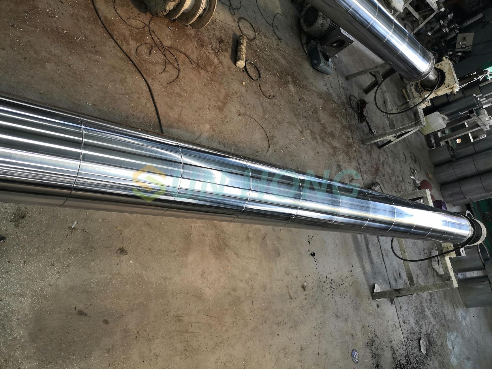 رول خمیده کمان برای دستگاه کاغذ