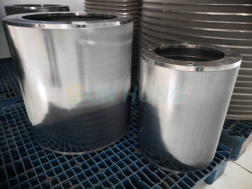 سبد صفحه نمایش غربالگری خمیر کاغذ