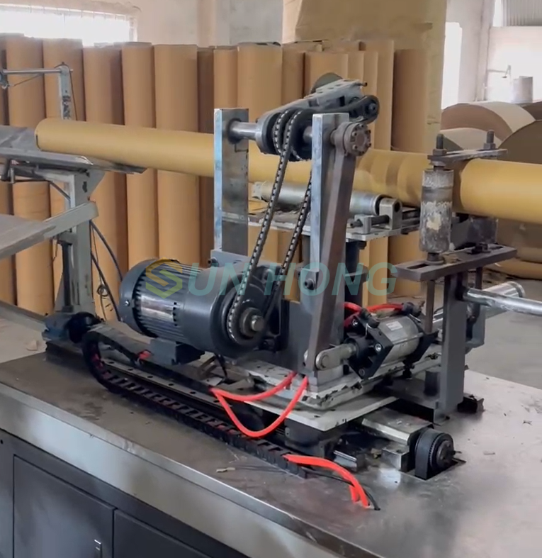 دستگاه لوله کاغذ CNC چهار سر