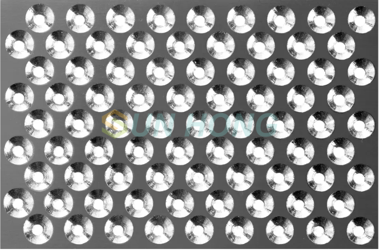 سبد صفحه سوراخ حفر شده