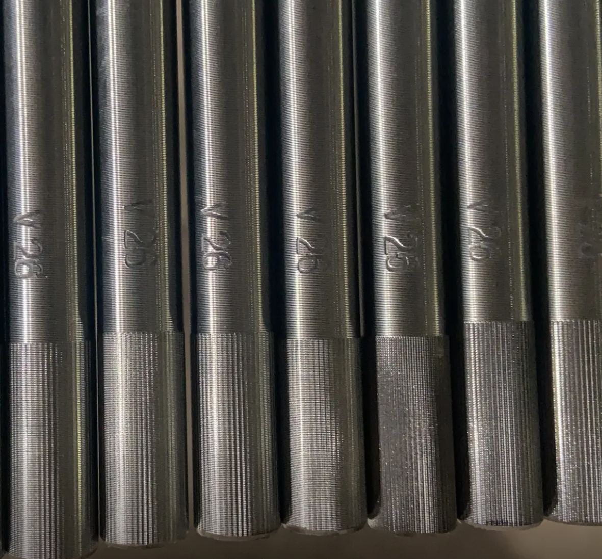 میله های اندازه گیری دستگاه پوشش کاغذ