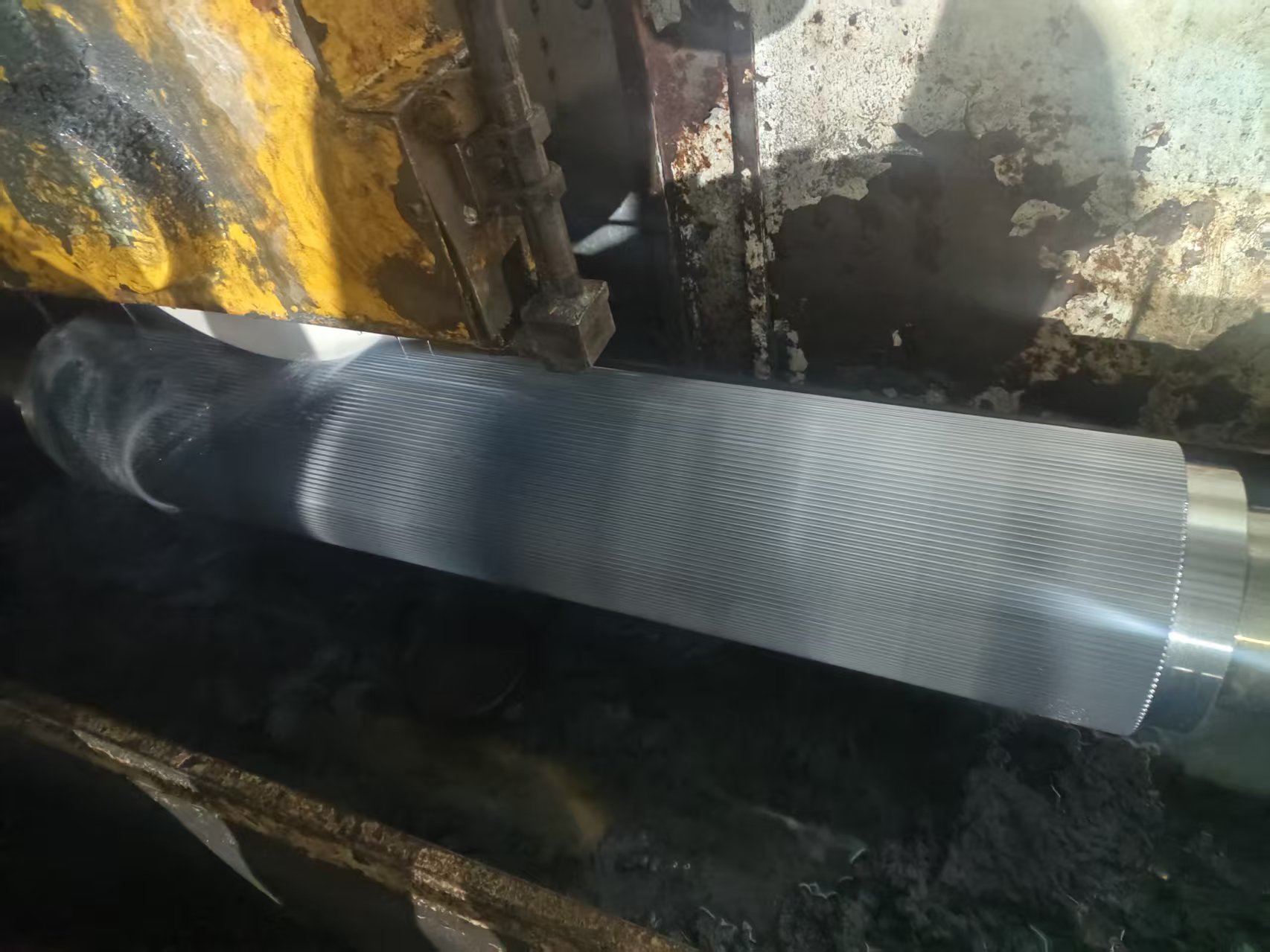 رول موجدار با روکش کاربید تنگستن 