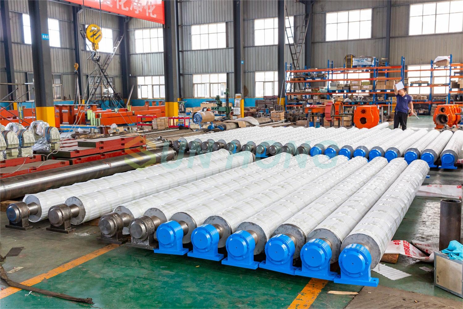 رول راهنمای پارچه ای ماشین کاغذ