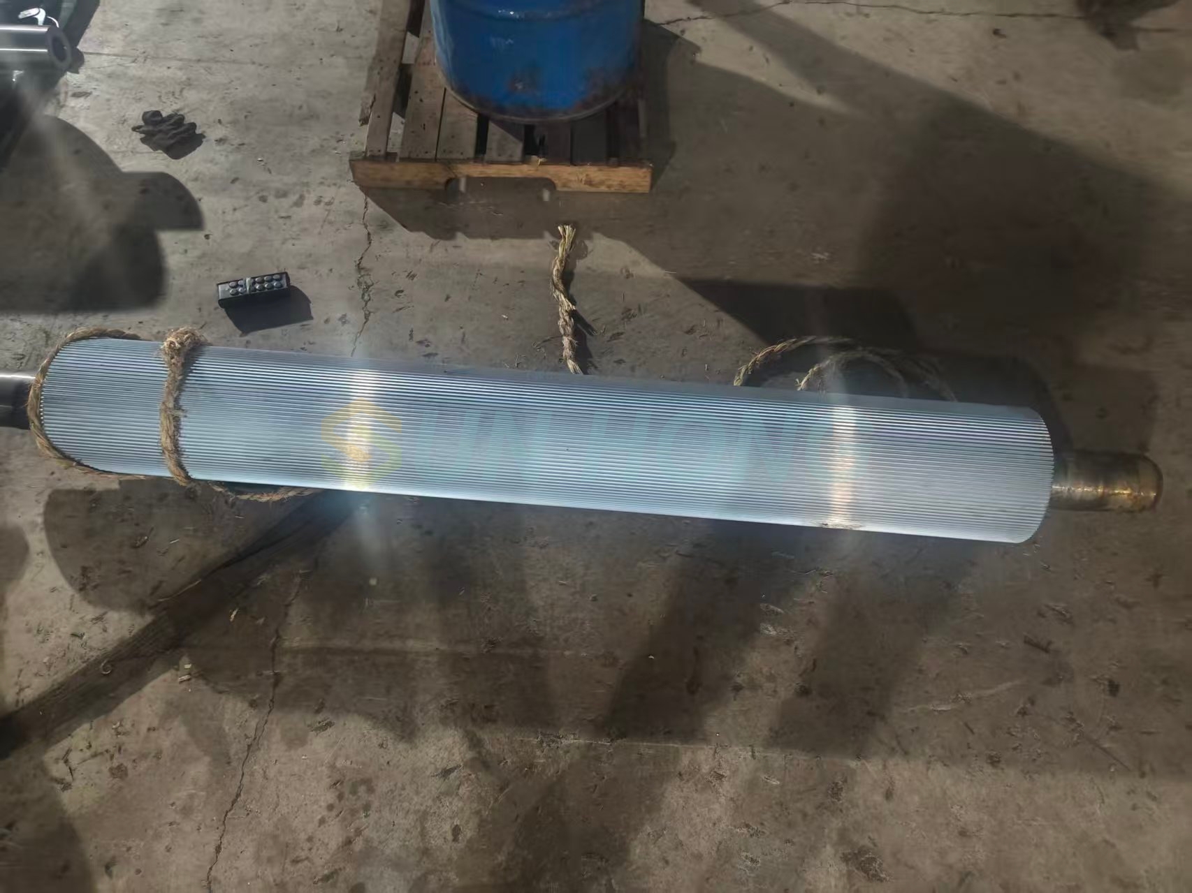 رول موجدار با روکش کاربید تنگستن 