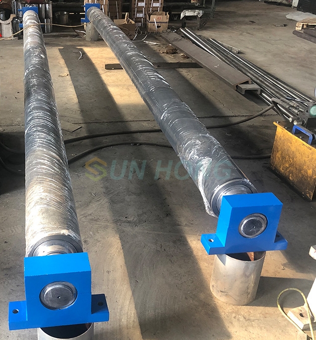 رول خمیده کمان برای دستگاه کاغذ